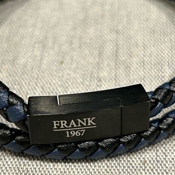 New in Box - Frank 1967 - Double Wrap Men's  Leather Bracelet - Picture 8 of 8